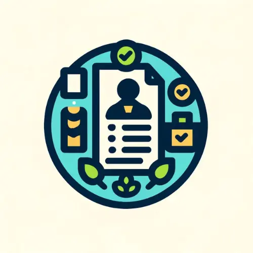 Resume Building Icon